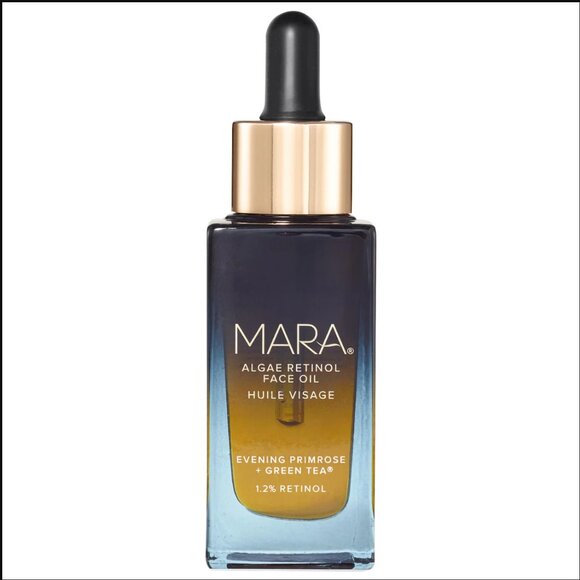 NWT MARA 1.2% Clean Algae Retinol Face Oil for Anti-Aging and Wrinkles with Gre - Picture 1 of 8